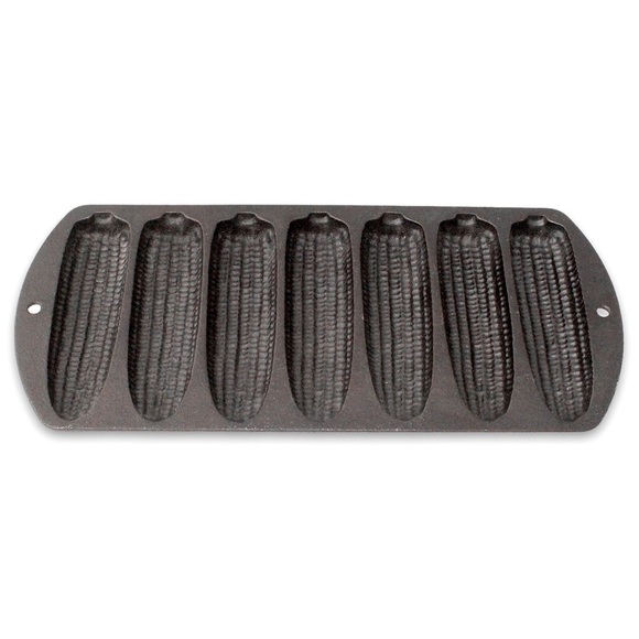 Vintage Lodge Cast Iron Cornbread Pan Cornstick Mold Made in USA Model 27C2 - Picture 2 of 7